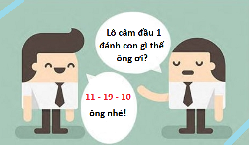 lô đầu 1 đánh con gì